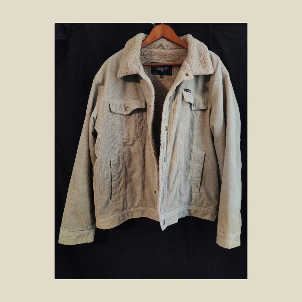 U.S. Polo Assn | Sherpa-Corduroy | Size XL
